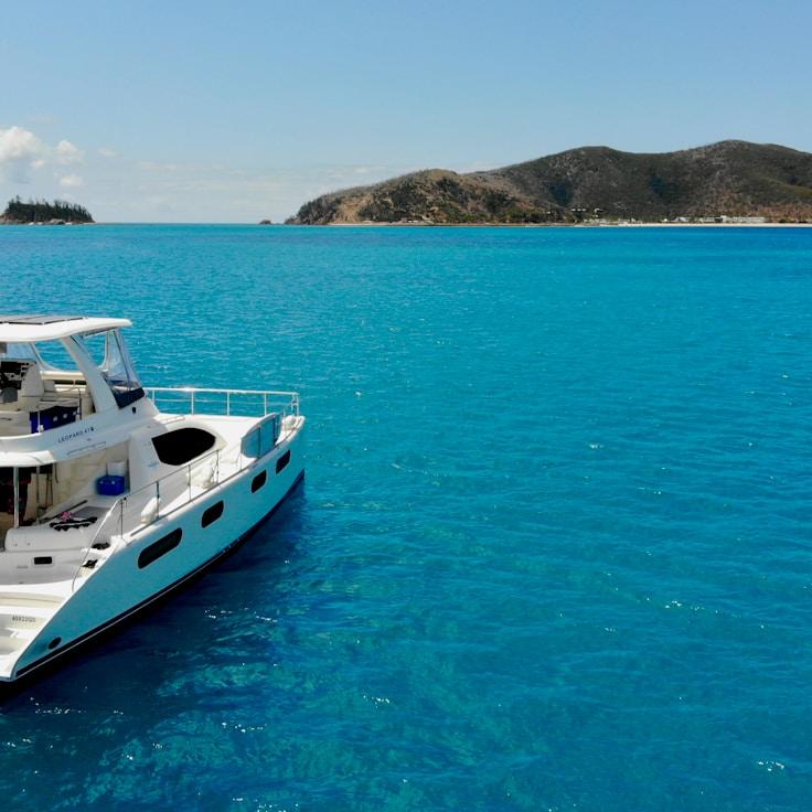 Sophisticated yacht scene